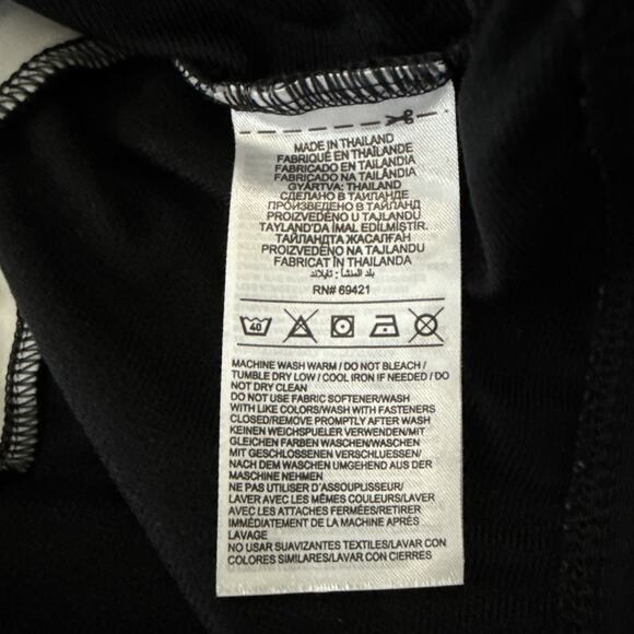 Reebok Track Jacket Identity Black White Back Vector Reecycled Speedwick Size 4X - Picture 8 of 13